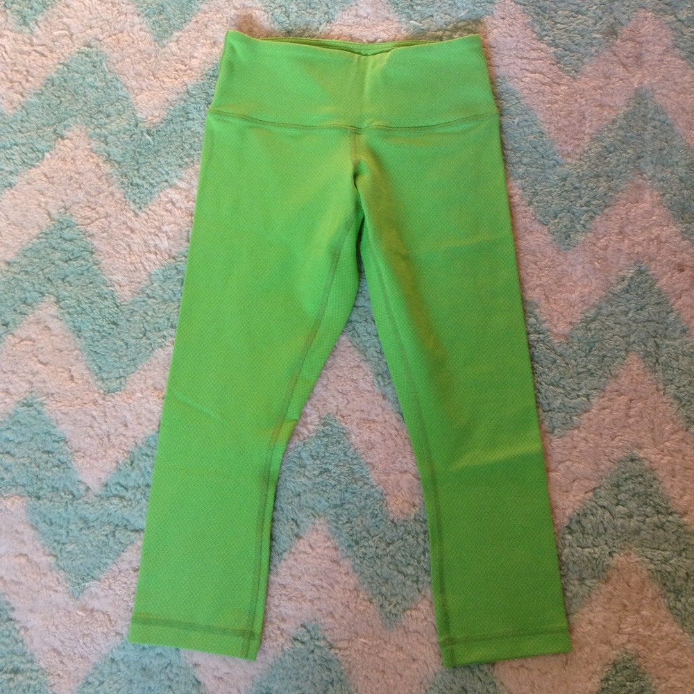frond LULULEMON diamond wunder under capri crop 2